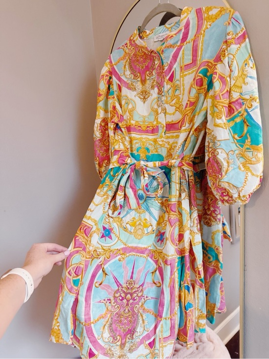 La Ragazze Dresses & Skirts - La Ragazze Italy linen dress! ⚓️🩵🌷